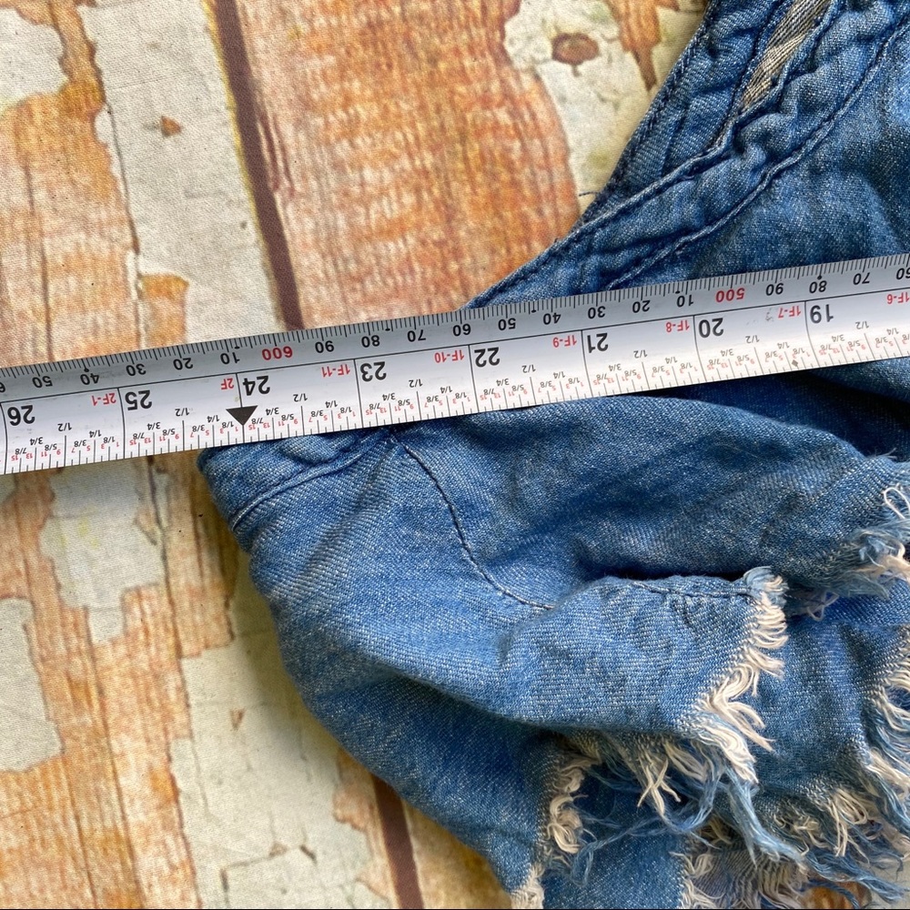 BLANKNYC making wave distressed one shoulder top S - Picture 5 of 7